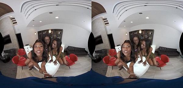  VR ORGY WITH ANA FOXXX, CHANELL HEART & EVI REI!
